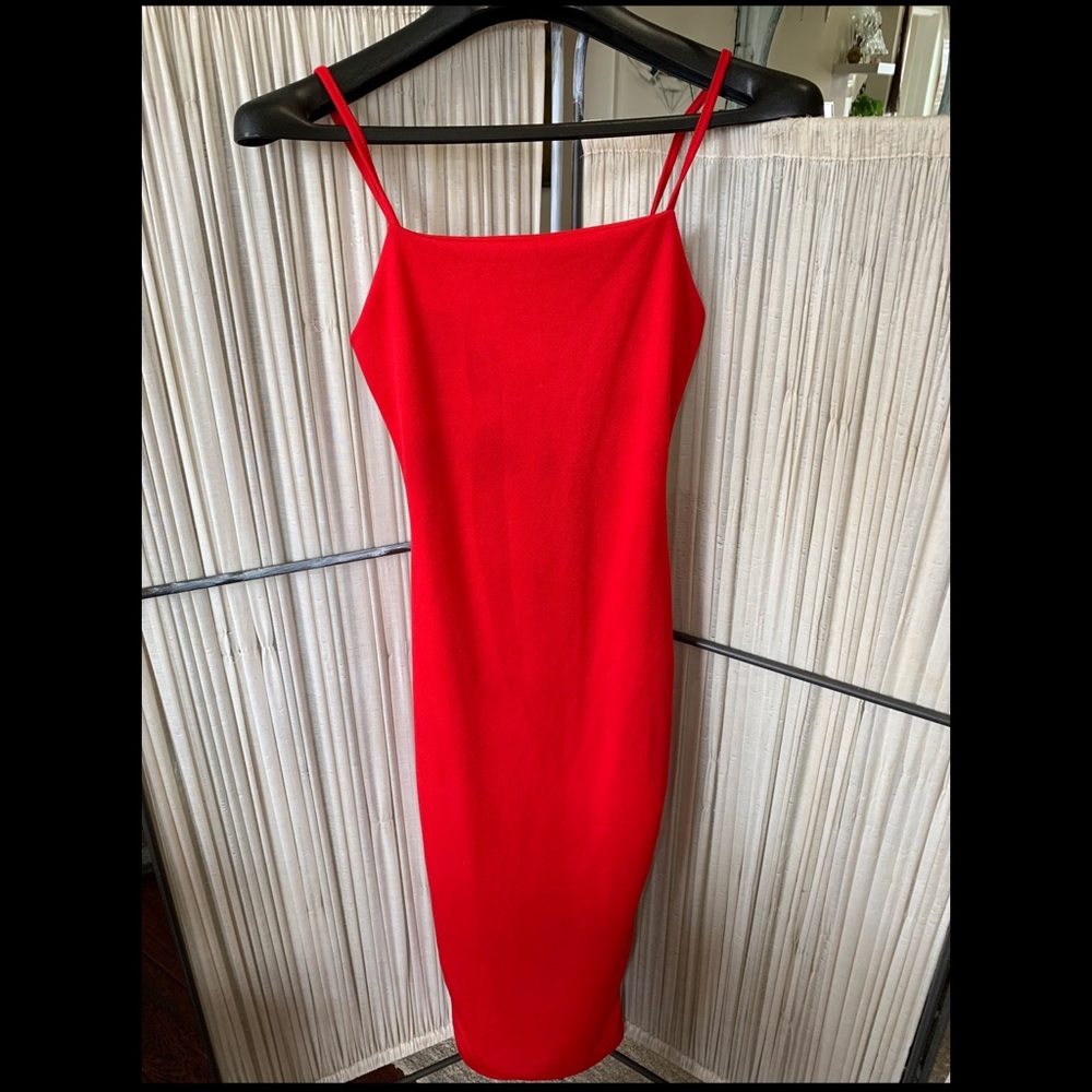 Red dress